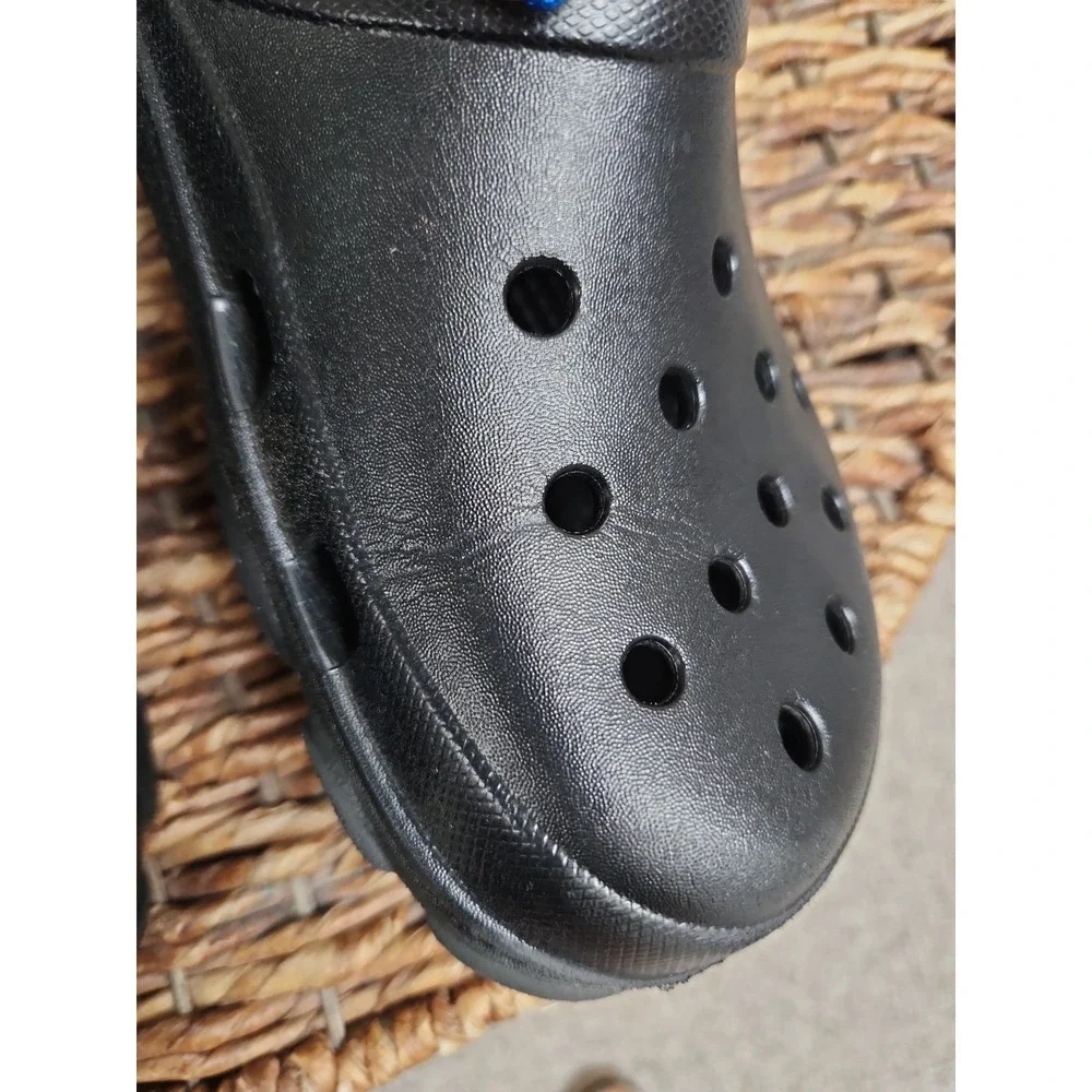 Crocs x Pleasures All Terrain Clog Reflective Black Men's 6 Women's 8
